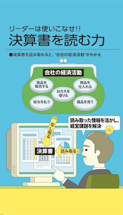 【経営相談】リーダーは使いこなせ!!『決算書を読む力』